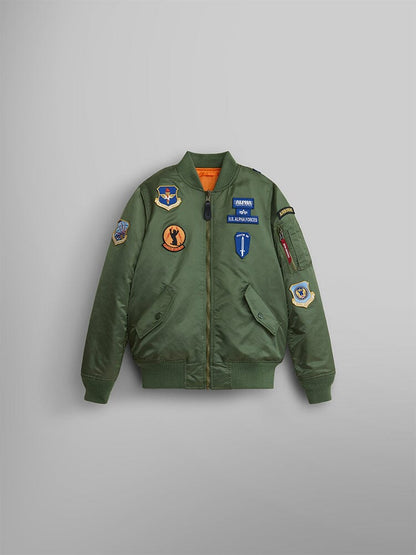 YOUTH MA-1 SQUADRON BOMBER JACKET