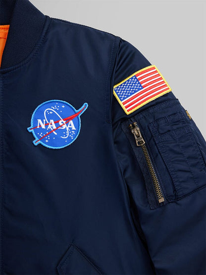 YOUTH NASA MA-1 BOMBER JACKET