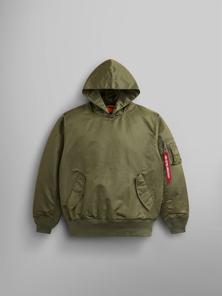 PULL-OVER MA-1 JACKET HOODIE