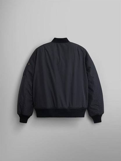 REVERSIBLE ONION QUILTED MA-1 BOMBER JACKET
