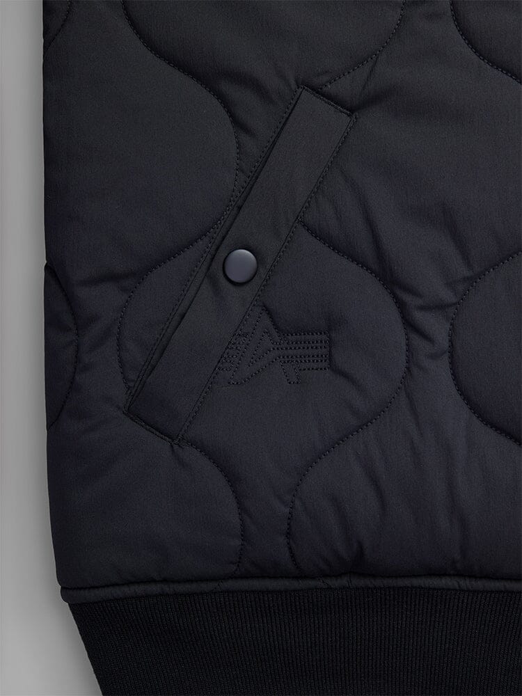 REVERSIBLE ONION QUILTED MA-1 BOMBER JACKET