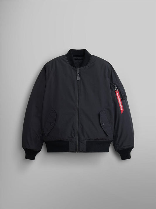 REVERSIBLE ONION QUILTED MA-1 BOMBER JACKET