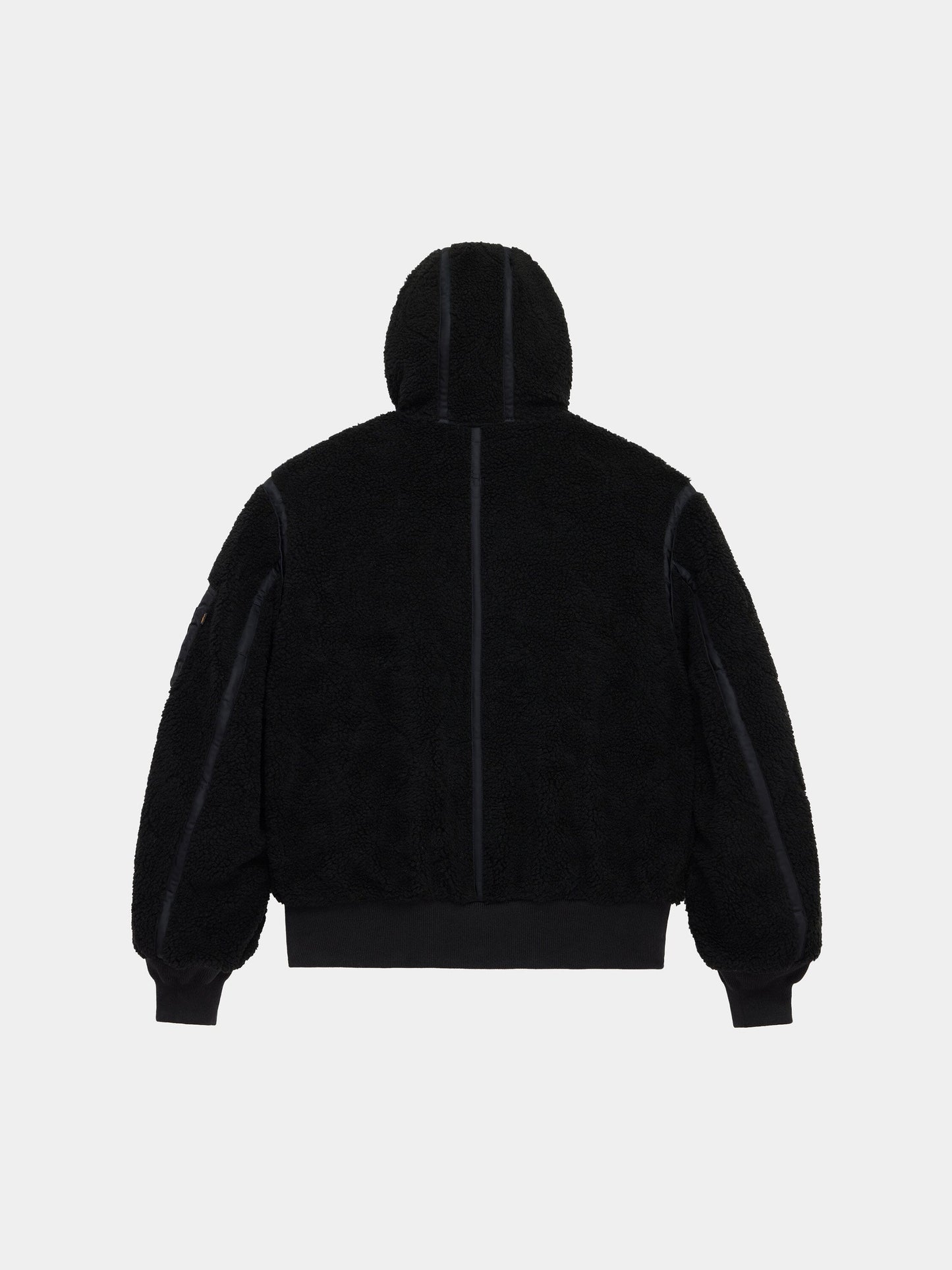 SHERPA ONION QUILTING FLIGHT JACKET