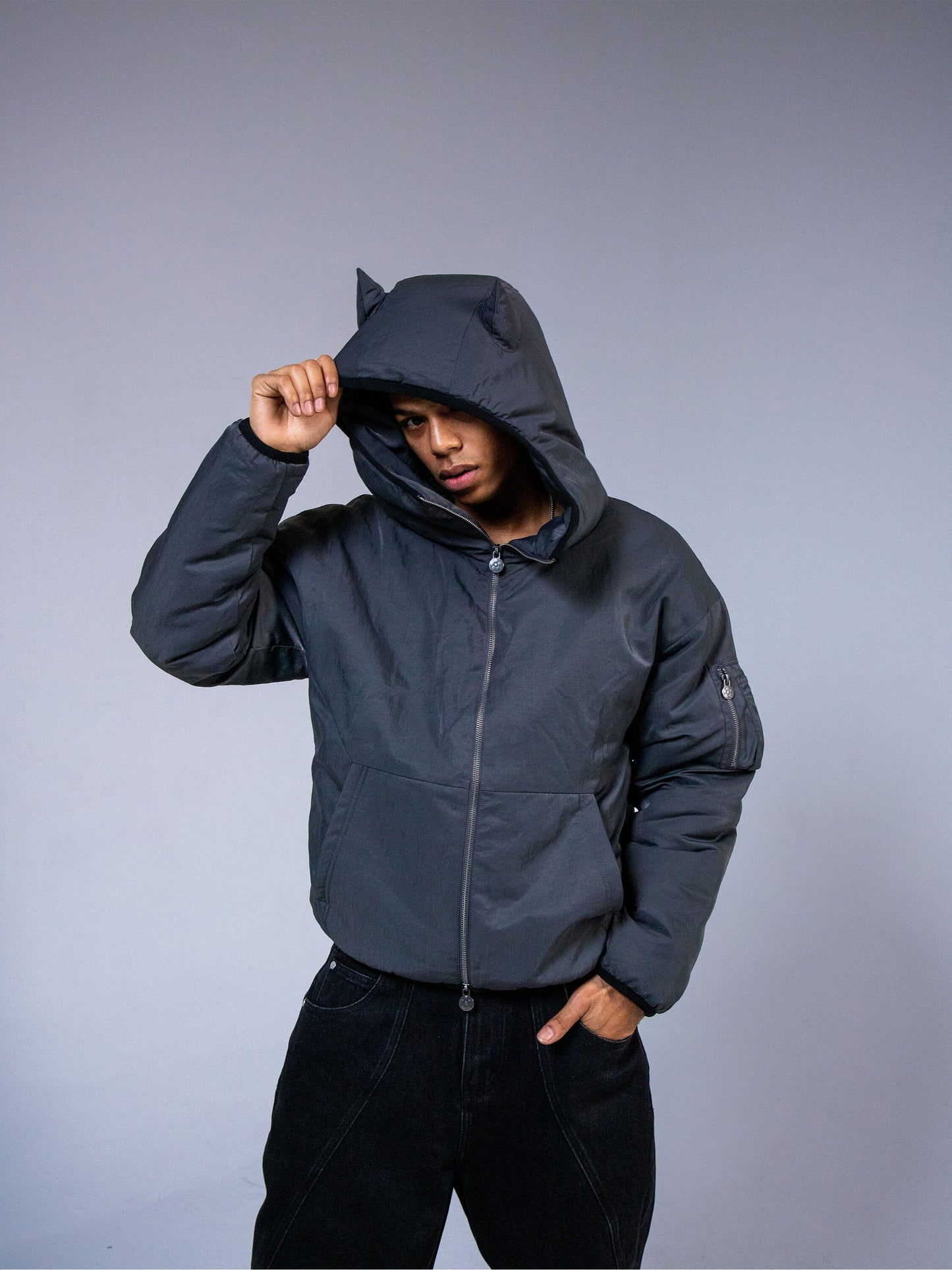 VANDY THE PINK X ALPHA INDUSTRIES ANIMAL JACKET