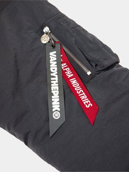 VANDY THE PINK X ALPHA INDUSTRIES ANIMAL JACKET