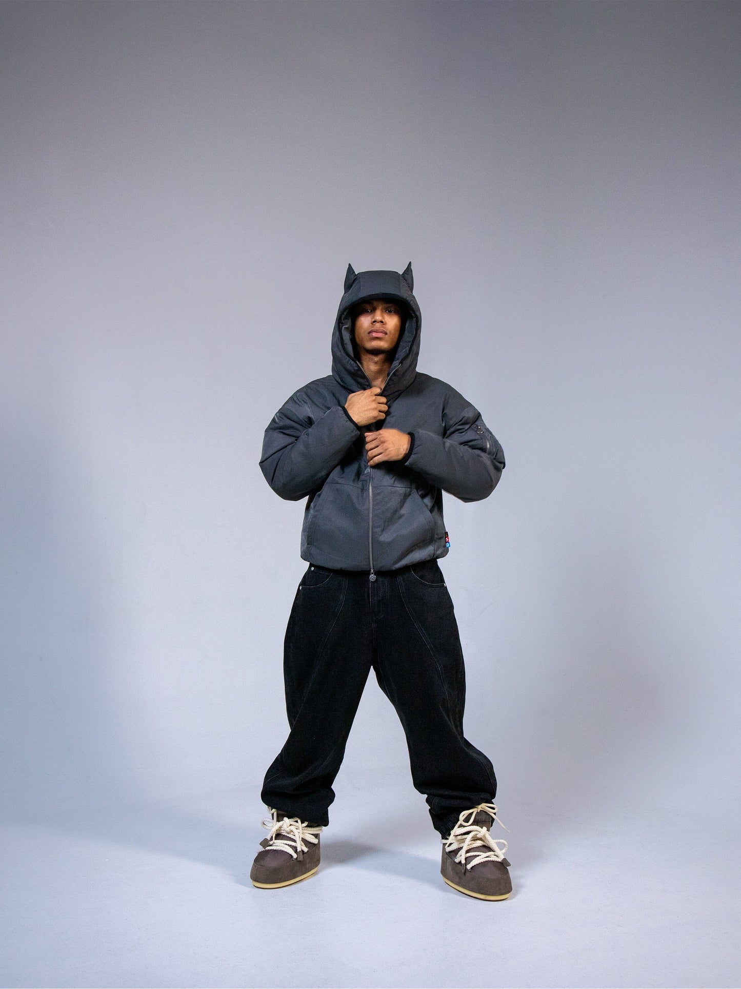 VANDY THE PINK X ALPHA INDUSTRIES ANIMAL JACKET