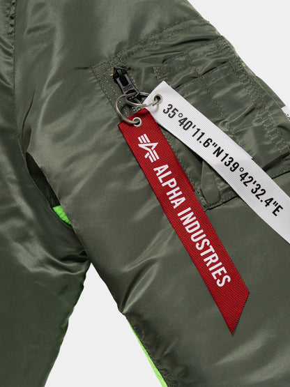 WTAPS X ALPHA MA-1 BOMBER JACKET