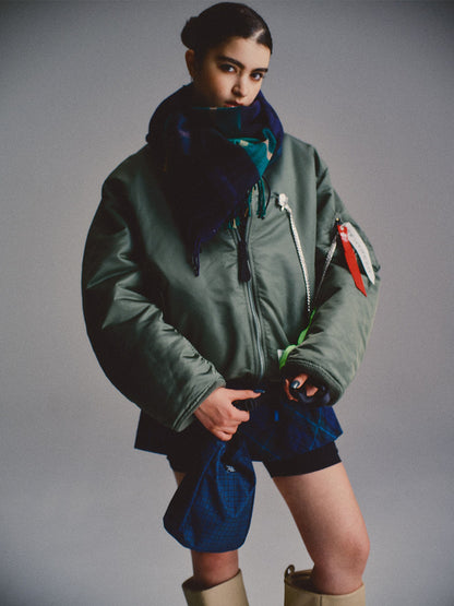 WTAPS X ALPHA MA-1 BOMBER JACKET