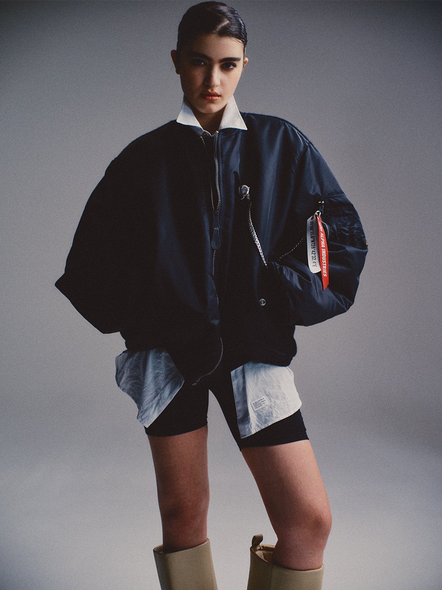 WTAPS X ALPHA MA-1 BOMBER JACKET