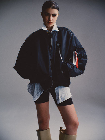 WTAPS X ALPHA MA-1 BOMBER JACKET