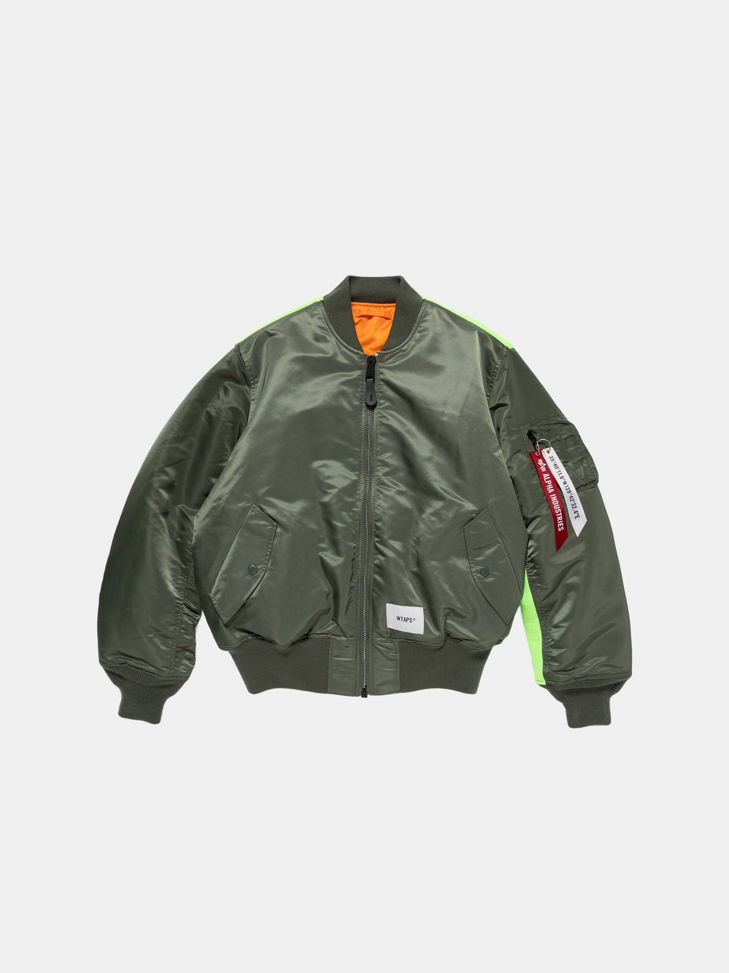 WTAPS X ALPHA MA-1 BOMBER JACKET