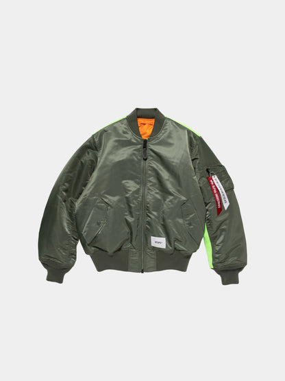 WTAPS X ALPHA MA-1 BOMBER JACKET